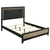 Orleans Furniture - Coaster - Valencia Wood Eastern King Panel Bed Black - 223041KE